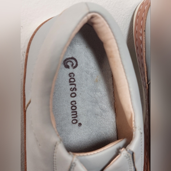 Corso Como CC Naimie Grey Leather Slip-on Sneakers Size 39/8.5 - Picture 8 of 12